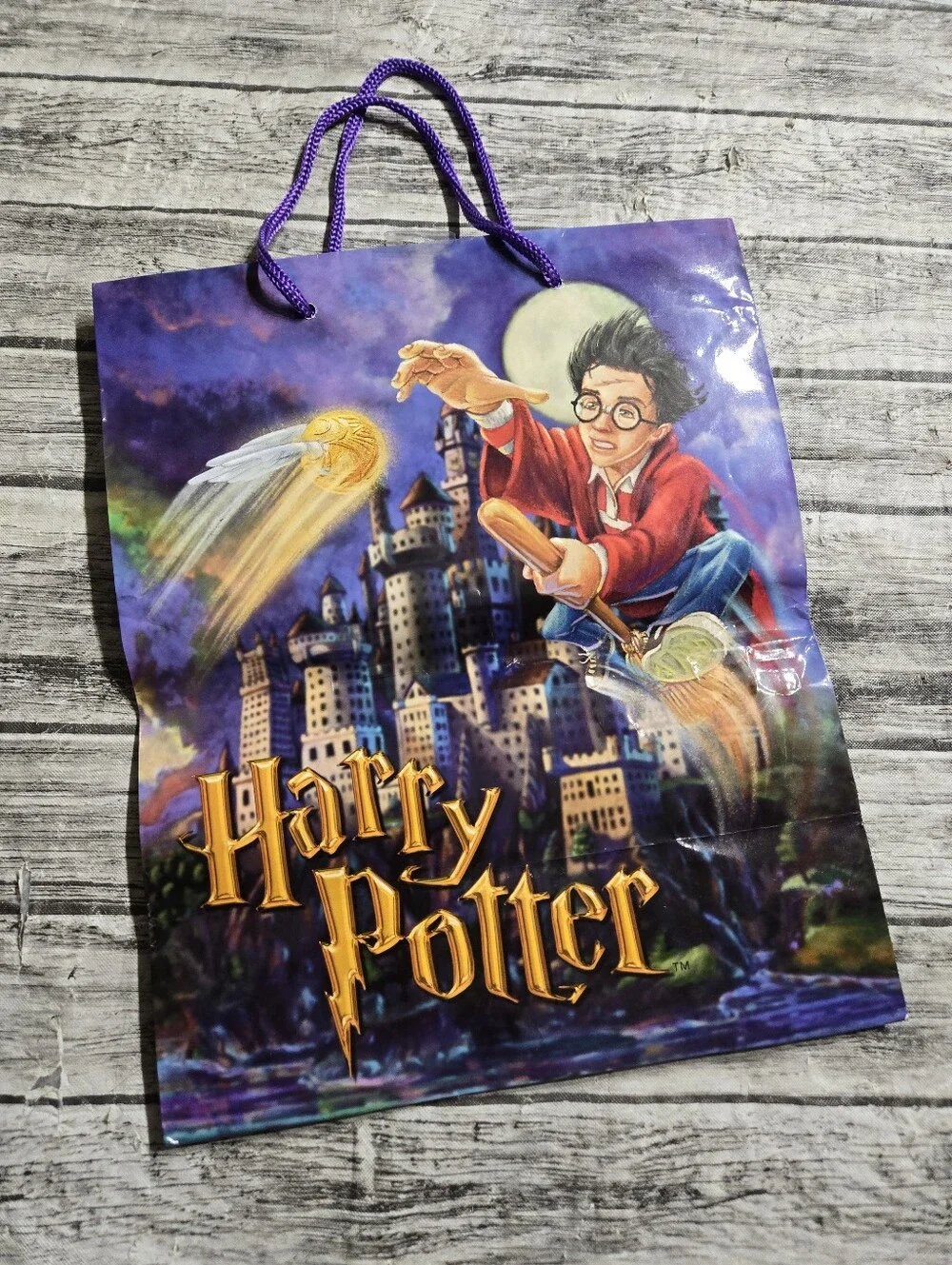 Vintage Y2K Hallmark Harry Potter Gift Bag Great Condition